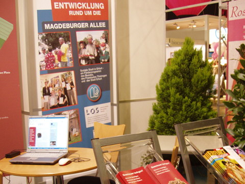 Ausstellungsstand auf der Thüringenausstellung