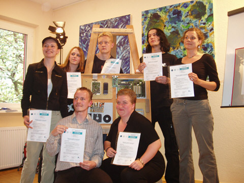 Ausstellung des LOS-Mikroprojekt 'MedienstarK'